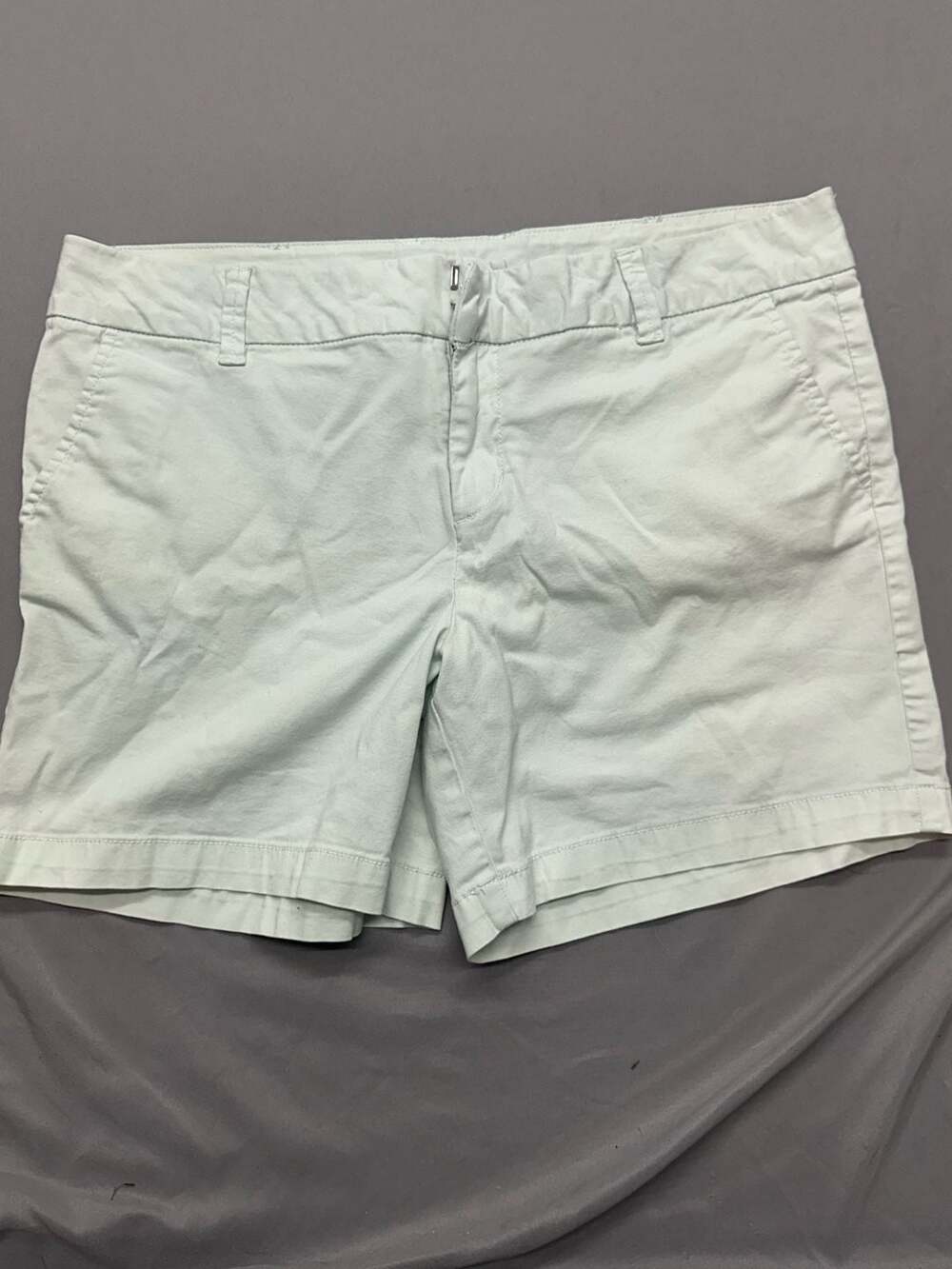 G.H. Bass & Co. Mint Green Chino Bermuda Shorts Size 12